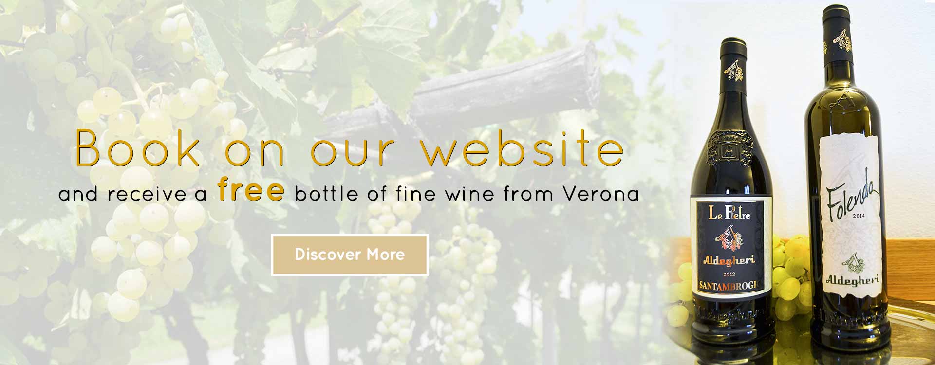 offerta vino omaggio ca la pergola