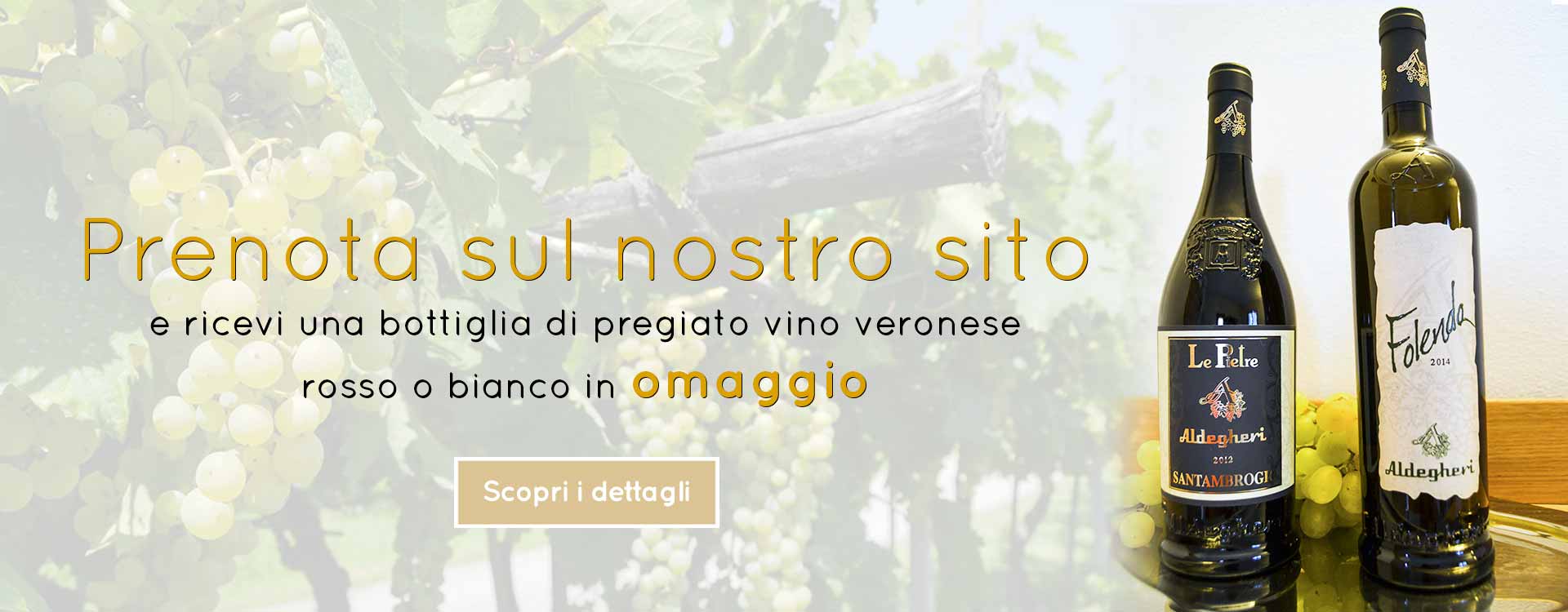 offerta vino omaggio ca la pergola