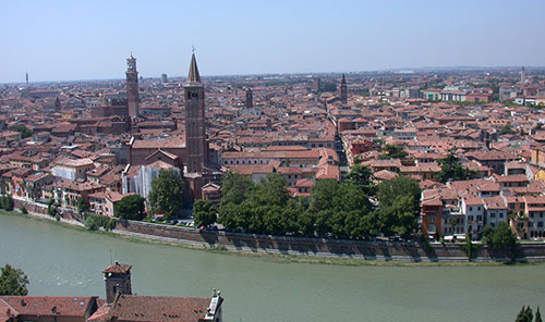 centro storico di verona